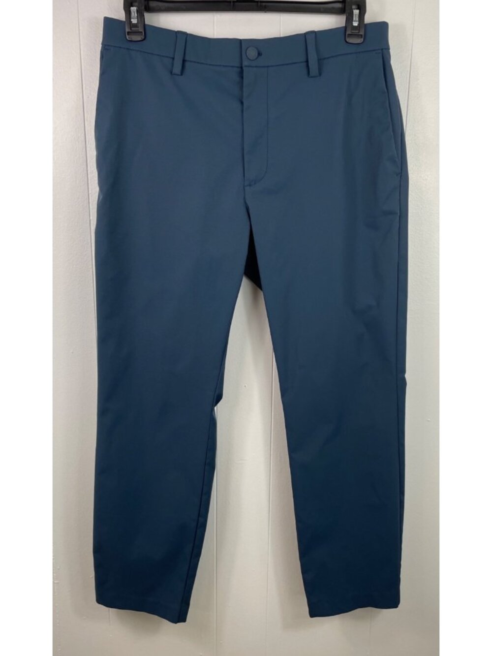 Banana Republic Mens Tailored-Fit Navy Blue Dress Pants 36x29 Lightweight